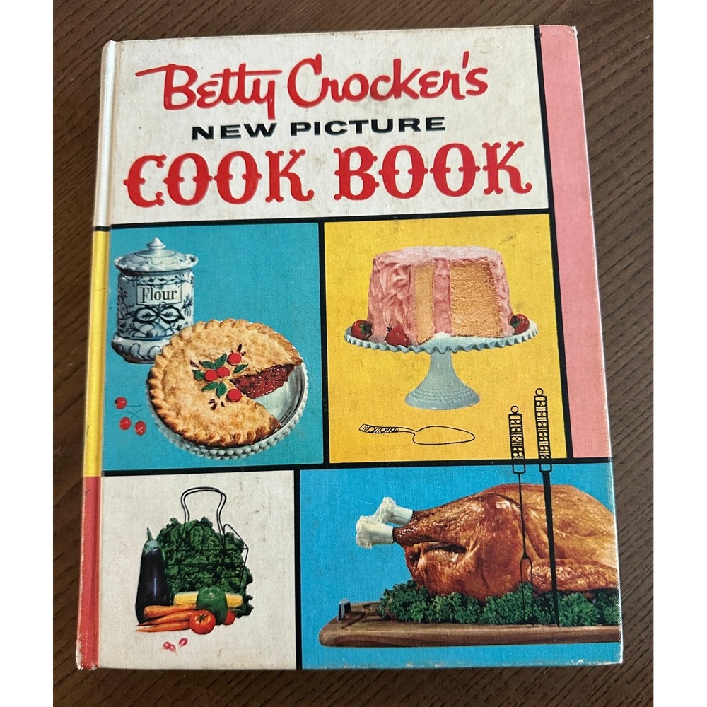 Betty Crocker New Picture Cook Book 1961 First Edition 6th Printing Hardcover